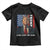 Trump 2025 Toddler T Shirt President Long Live the King American Flag TS02 Black Print Your Wear