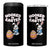 Cute Bunny Fishing 4 in 1 Can Cooler Tumbler Hooked for Easter Eggs Funny Holiday TS02 One Size: 16 oz Black Print Your Wear