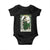 The Sassy Lass Tarot Card Baby Onesie Funny St Patrick's Day TS02 Black Print Your Wear
