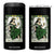 The Sassy Lass Tarot Card 4 in 1 Can Cooler Tumbler Funny St Patrick's Day TS02 One Size: 16 oz Black Print Your Wear