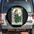 The Sassy Lass Tarot Card Spare Tire Cover Funny St Patrick's Day TS02 No hole Black Print Your Wear