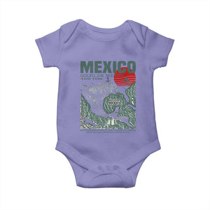 Gulf of Mexico Estd 1550 Baby Onesie Golfo De Mexico Historic Map Retro Graphic TS02 Violet Print Your Wear