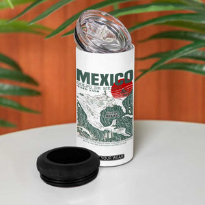 Gulf of Mexico Estd 1550 4 in 1 Can Cooler Tumbler Golfo De Mexico Historic Map Retro Graphic TS02 Print Your Wear