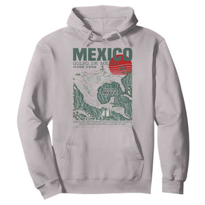 Gulf of Mexico Estd 1550 Hoodie Golfo De Mexico Historic Map Retro Graphic TS02 Ice Gray Print Your Wear