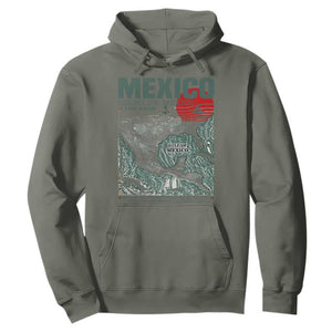 Gulf of Mexico Estd 1550 Hoodie Golfo De Mexico Historic Map Retro Graphic TS02 Military Green Print Your Wear