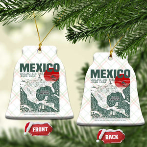 Gulf of Mexico Estd 1550 Ceramic Ornament Golfo De Mexico Historic Map Retro Graphic TS02 Print Your Wear