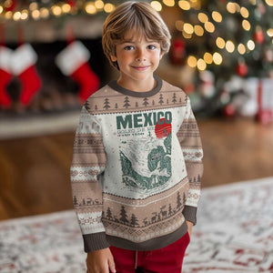 Gulf of Mexico Estd 1550 Ugly Christmas Sweater Golfo De Mexico Historic Map Retro Graphic TS02 Mocha Mousse Print Your Wear