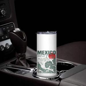 Gulf of Mexico Estd 1550 Skinny Tumbler Golfo De Mexico Historic Map Retro Graphic TS02 Print Your Wear
