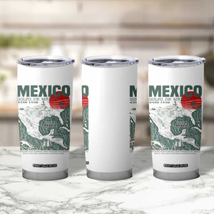 Gulf of Mexico Estd 1550 Tumbler Cup Golfo De Mexico Historic Map Retro Graphic TS02 Print Your Wear