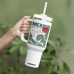 Gulf of Mexico Estd 1550 Tumbler With Handle Golfo De Mexico Historic Map Retro Graphic TS02 Print Your Wear