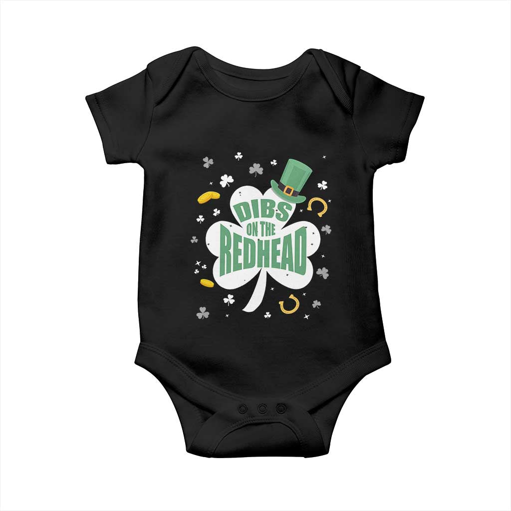 Funny Irish St Patricks Day Baby Onesie Prone To Shenanigans TS02 Black Print Your Wear