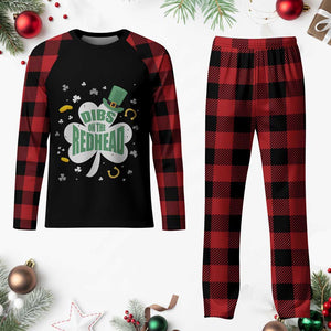 Funny Irish St Patricks Day Plaid Pajama Set Prone To Shenanigans TS02 Buffalo Plaid Print Your Wear