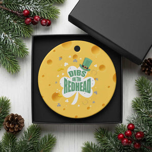 Funny Irish St Patricks Day Ceramic Ornament Prone To Shenanigans TS02 1pc Yellow Cheese Print Your Wear