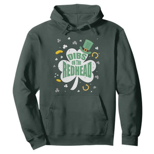 Funny Irish St Patricks Day Hoodie Prone To Shenanigans TS02 Dark Forest Green Print Your Wear