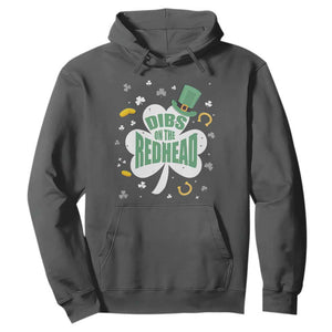 Funny Irish St Patricks Day Hoodie Prone To Shenanigans TS02 Dark Heather Print Your Wear