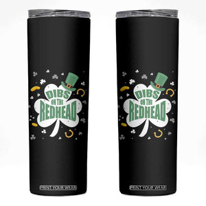 Funny Irish St Patricks Day Skinny Tumbler Prone To Shenanigans TS02 Black Print Your Wear