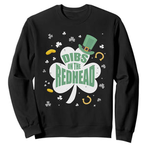 Funny Irish St Patricks Day Sweatshirt Prone To Shenanigans TS02 Black Print Your Wear