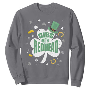 Funny Irish St Patricks Day Sweatshirt Prone To Shenanigans TS02 Charcoal Print Your Wear