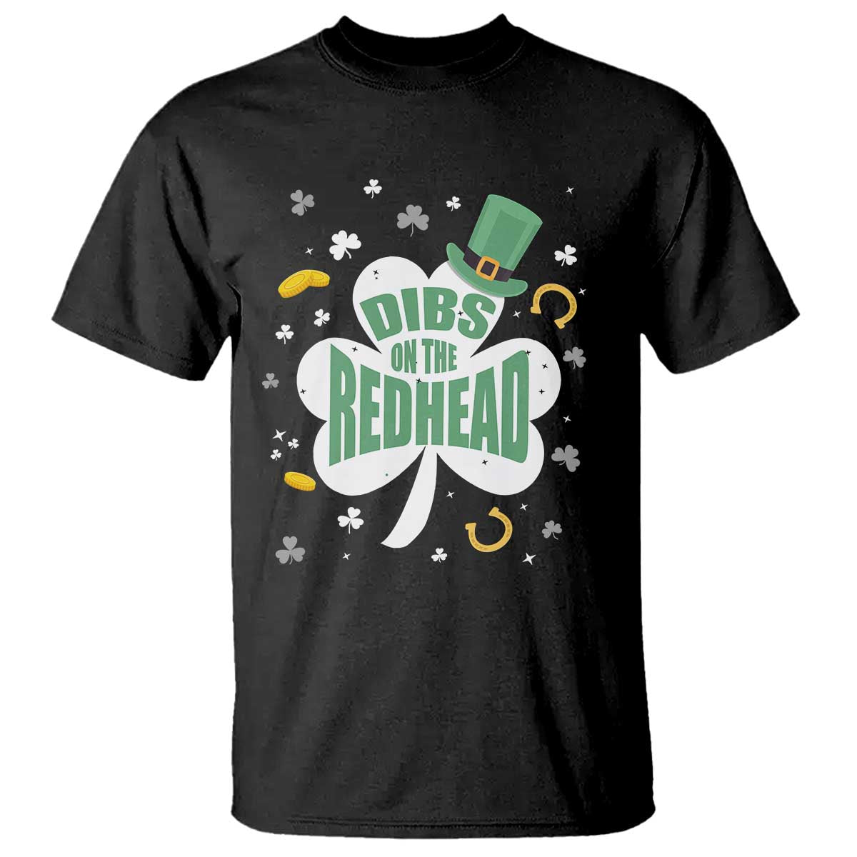 Funny Irish St Patricks Day T Shirt Prone To Shenanigans TS02 Black Print Your Wear