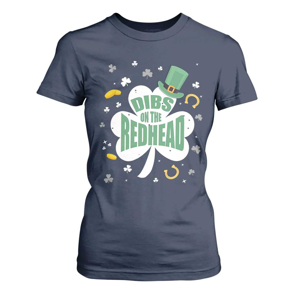 Funny Irish St Patricks Day T Shirt For Women Prone To Shenanigans TS02 Navy Print Your Wear
