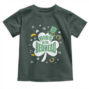 Funny Irish St Patricks Day Toddler T Shirt Prone To Shenanigans TS02 Dark Forest Green Print Your Wear