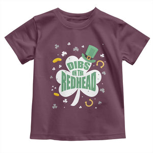 Funny Irish St Patricks Day Toddler T Shirt Prone To Shenanigans TS02 Maroon Print Your Wear