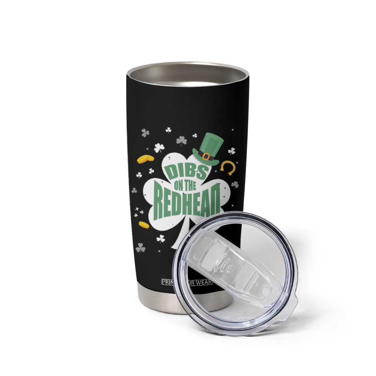 Funny Irish St Patricks Day Tumbler Cup Prone To Shenanigans TS02 Print Your Wear