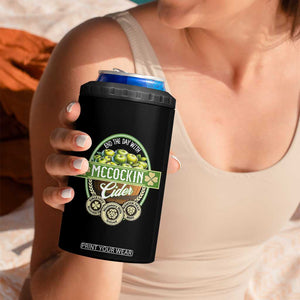 Mccockin Cider 4 in 1 Can Cooler Tumbler Funny St Patrick's Day TS02 Print Your Wear
