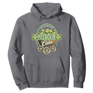 Mccockin Cider Hoodie Funny St Patrick's Day TS02 Charcoal Print Your Wear