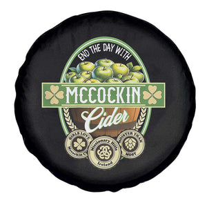 Mccockin Cider Spare Tire Cover Funny St Patrick's Day TS02 Print Your Wear