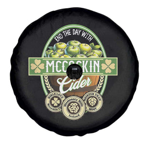 Mccockin Cider Spare Tire Cover Funny St Patrick's Day TS02 Print Your Wear