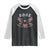 DOGE Department Of Government Efficiency Raglan Shirt Est 2025 American Eagle TS02 Black White Print Your Wear