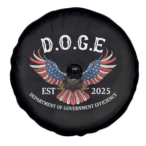 DOGE Department Of Government Efficiency Spare Tire Cover Est 2025 American Eagle TS02 Print Your Wear