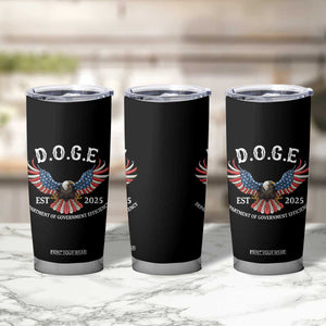 DOGE Department Of Government Efficiency Tumbler Cup Est 2025 American Eagle TS02 Print Your Wear