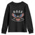 DOGE Department Of Government Efficiency Youth Sweatshirt Est 2025 American Eagle TS02 Black Print Your Wear