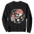In My T-Ball Mom Era Skeleton Sweatshirt Baseball Mother's Day TS02 Black Print Your Wear