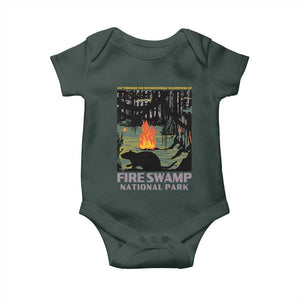 Fire Swamp National Park Baby Onesie Inconceivable Fantasy Adventure TS02 Print Your Wear