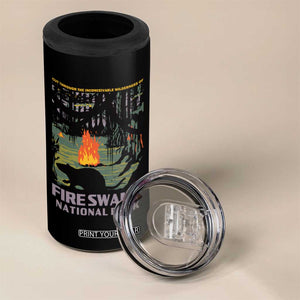 Fire Swamp National Park 4 in 1 Can Cooler Tumbler Inconceivable Fantasy Adventure TS02 Print Your Wear