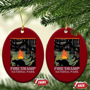 Fire Swamp National Park Ceramic Ornament Inconceivable Fantasy Adventure TS02 Print Your Wear