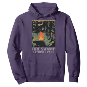 Fire Swamp National Park Hoodie Inconceivable Fantasy Adventure TS02 Purple Print Your Wear