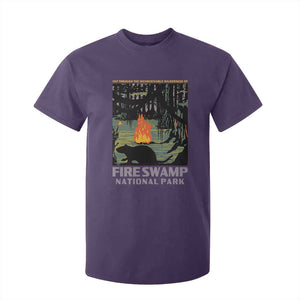Fire Swamp National Park T Shirt For Kid Inconceivable Fantasy Adventure TS02 Purple Print Your Wear