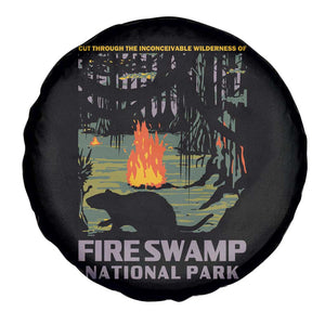 Fire Swamp National Park Spare Tire Cover Inconceivable Fantasy Adventure TS02 Print Your Wear
