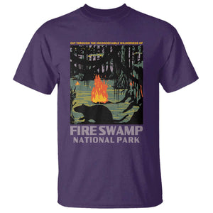 Fire Swamp National Park T Shirt Inconceivable Fantasy Adventure TS02 Purple Print Your Wear