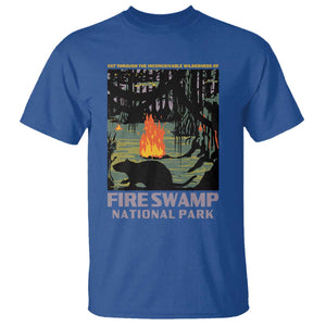 Fire Swamp National Park T Shirt Inconceivable Fantasy Adventure TS02 Royal Blue Print Your Wear