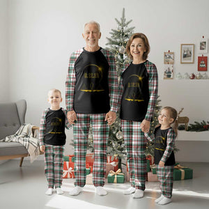 Bigfoot August 12 2026 Total Solar Eclipse Plaid Pajama Set Totality Sasquatch Cryptid Stargazer Memorabilia TS02 Christmas Plaid Print Your Wear