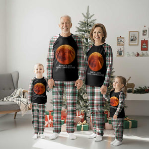 Blood Moon Total Lunar Eclipse March 3 2026 Plaid Pajama Set Blood Moon Astronomy Souvenir Graphic TS02 Christmas Plaid Print Your Wear