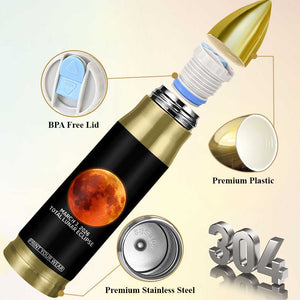 Blood Moon Total Lunar Eclipse March 3 2026 Bullet Tumbler Blood Moon Astronomy Souvenir Graphic TS02 Print Your Wear