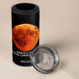 Blood Moon Total Lunar Eclipse March 3 2026 4 in 1 Can Cooler Tumbler Blood Moon Astronomy Souvenir Graphic TS02 Print Your Wear