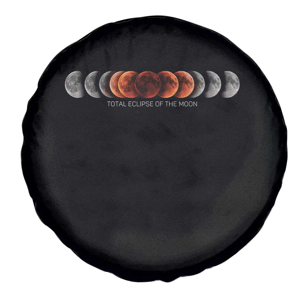 Total Eclipse of the Moon Phases Spare Tire Cover Blood Moon Space Astronomy Celestial Graphic TS02 Print Your Wear