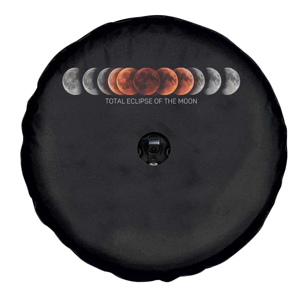 Total Eclipse of the Moon Phases Spare Tire Cover Blood Moon Space Astronomy Celestial Graphic TS02 Print Your Wear
